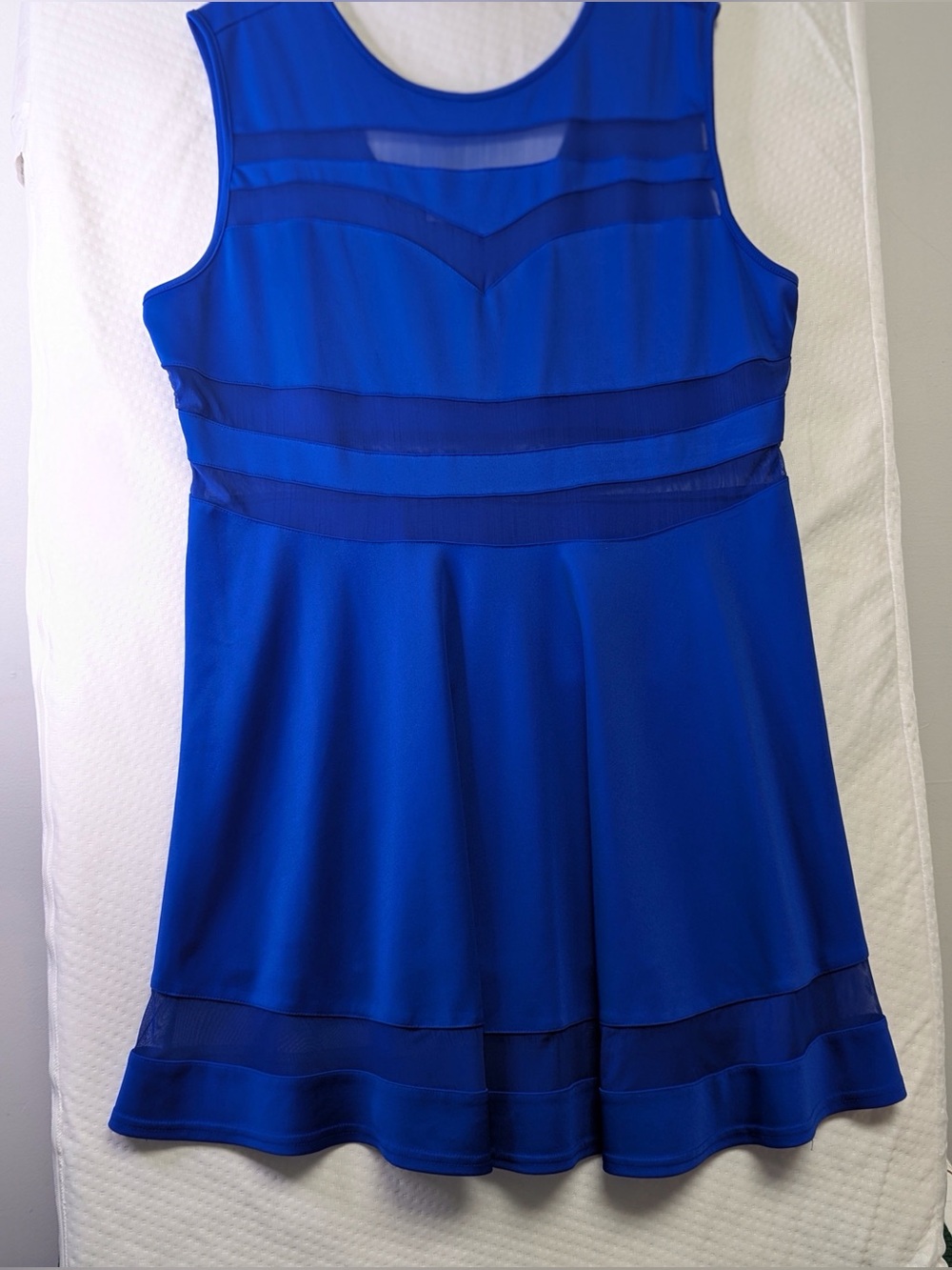 6 zeagoo Cobalt Sleeveless Knit Top